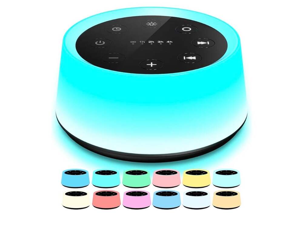 Color Noise Sound Machine and White Noise Machine for Adults Kids Baby